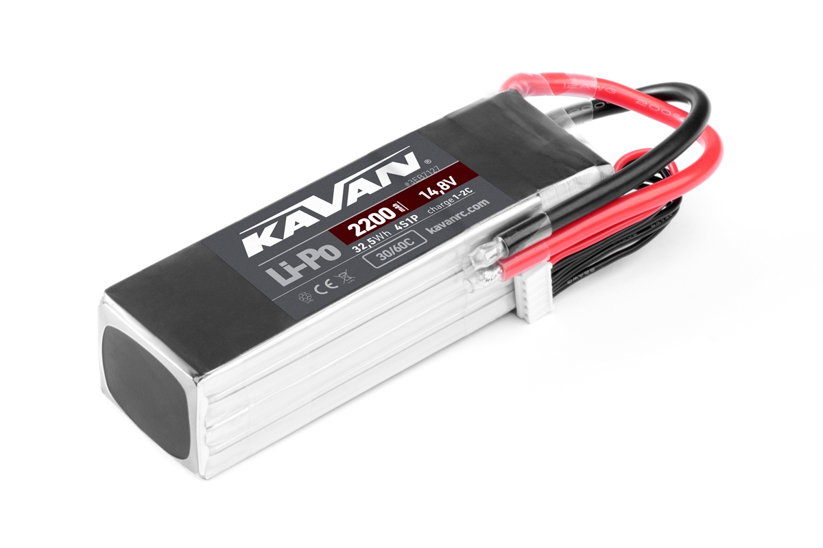 Levně Li-Pol 2200/4čl. 30C KAVAN Air pack (nahrazuje RAY G4)