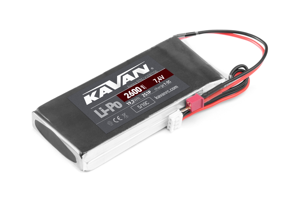 Levně Li-Pol 2600/2čl. 5C KAVAN pro Aurora 9 a 9X (nahrazuje RAY G4)