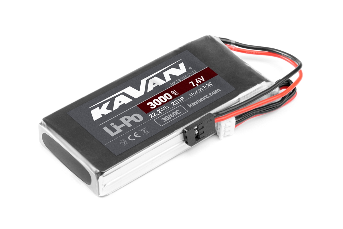 Levně Li-Pol 3000/2čl. 30C Kavan prijímačový pack (nahrazuje RAY G4)