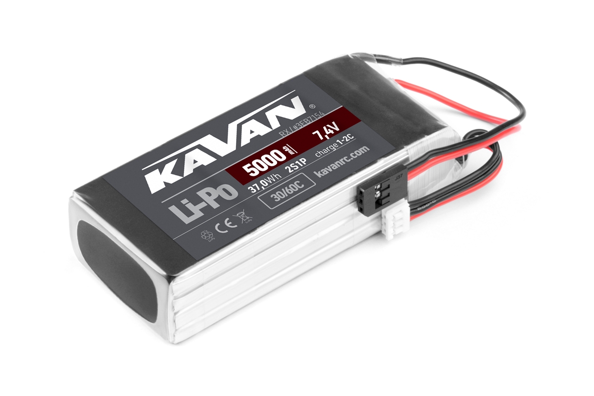 Levně Li-Pol 5000/2čl. 30C Kavan prijímačový pack (nahrazuje RAY G4)