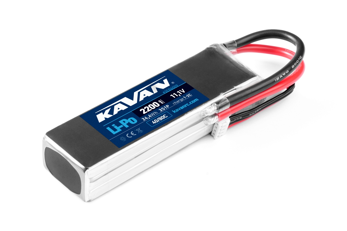 Levně Li-Pol 2200/3čl. 40C KAVAN Air pack (nahrazuje FOXY G3)
