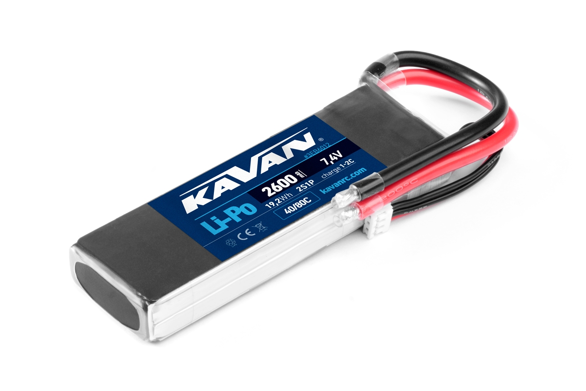 Levně Li-Pol 2600/2čl. 40C KAVAN Air pack (nahrazuje FOXY G3)
