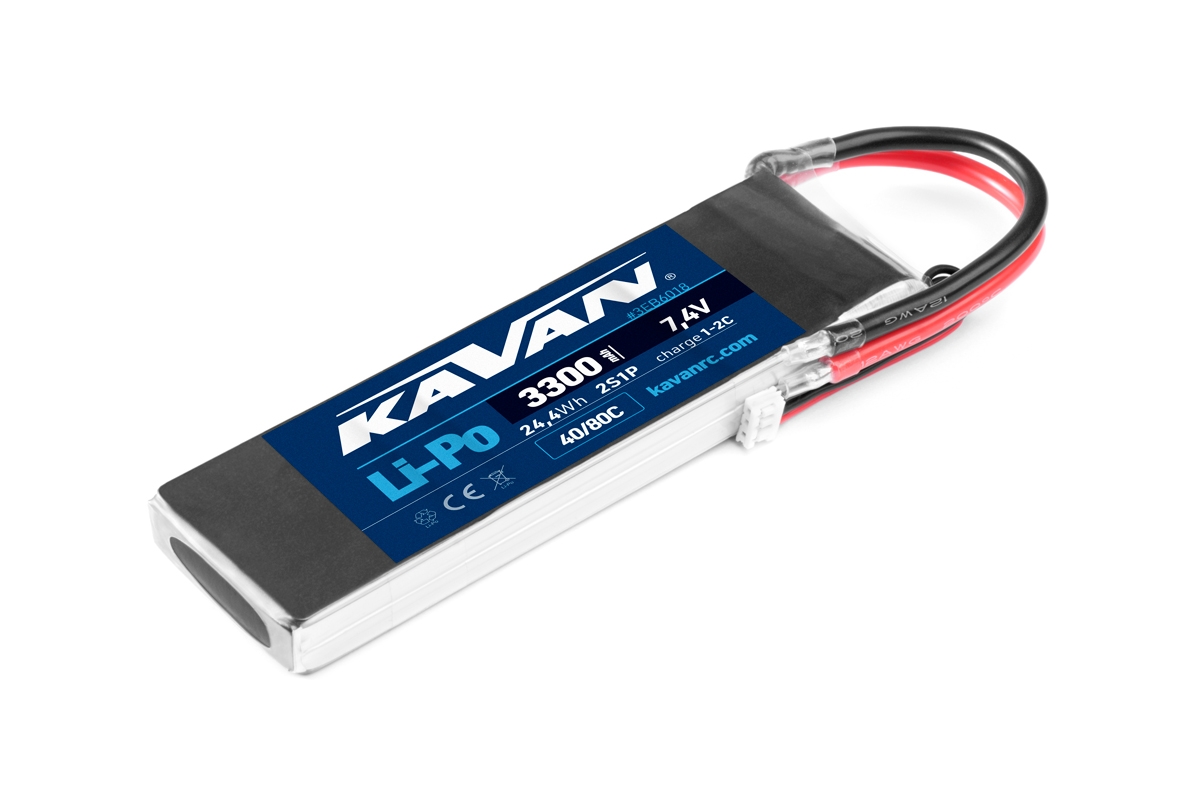Levně Li-Pol 3300/2čl. 40C KAVAN Air pack (nahrazuje FOXY G3)