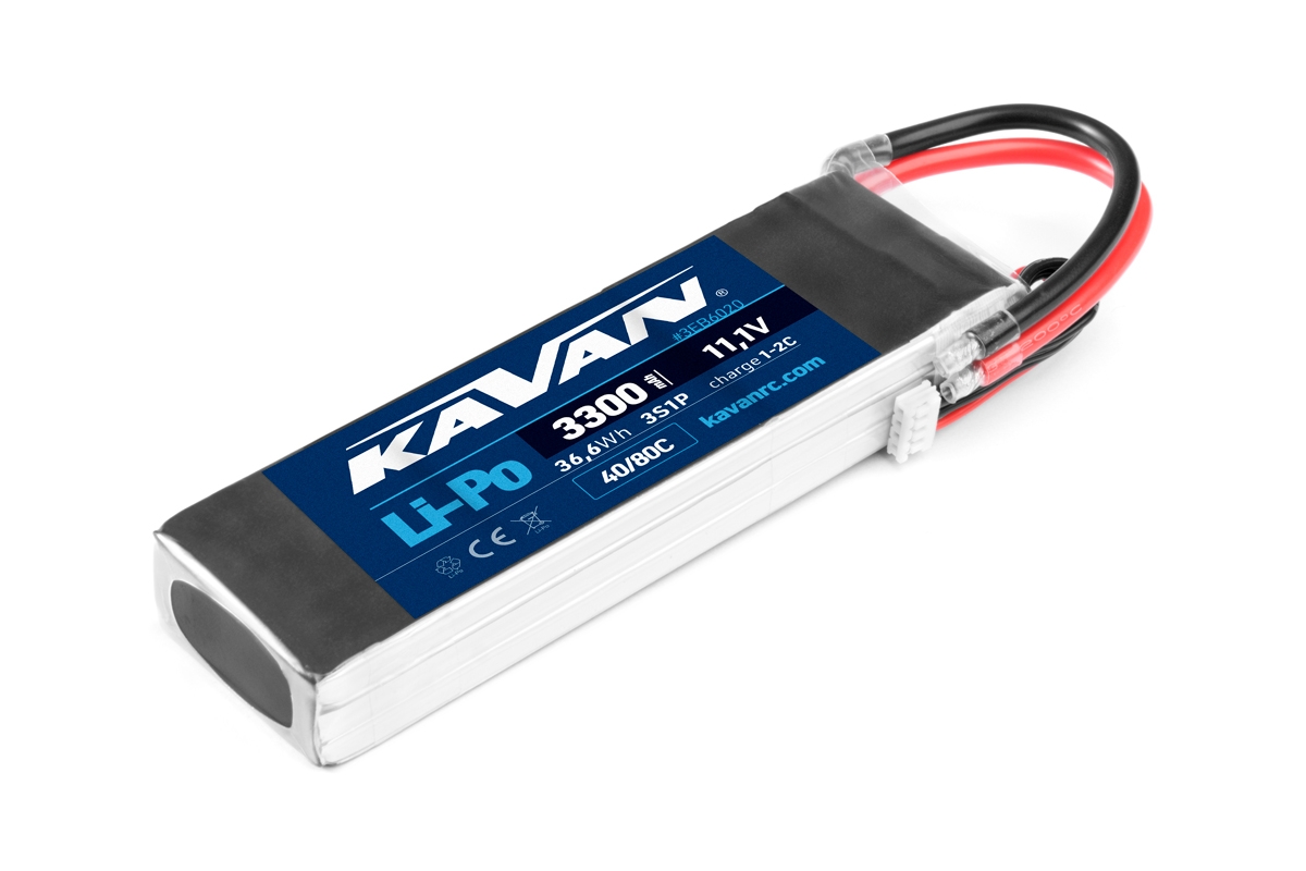 Levně Li-Pol 3300/3čl. 40C KAVAN Air pack (nahrazuje FOXY G3)
