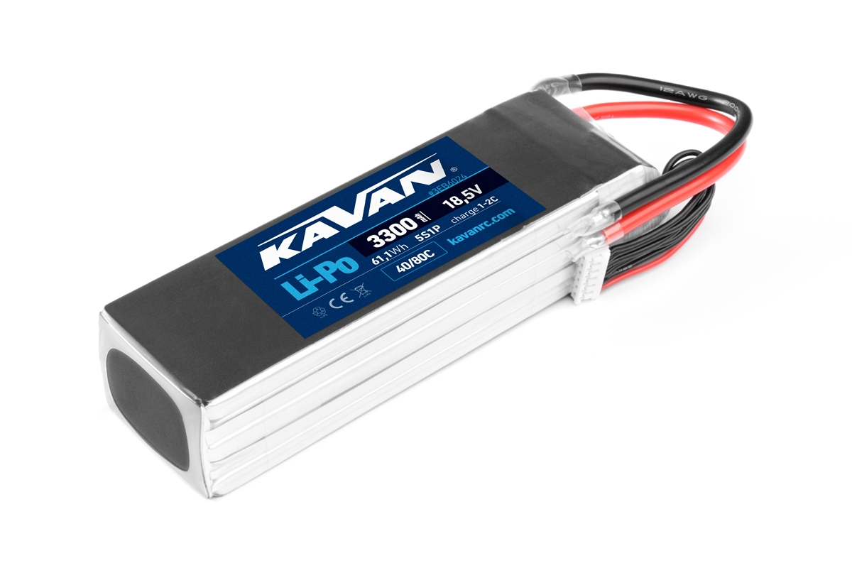 Levně Li-Pol 3300/5čl. 40C KAVAN Air pack (nahrazuje FOXY G3)