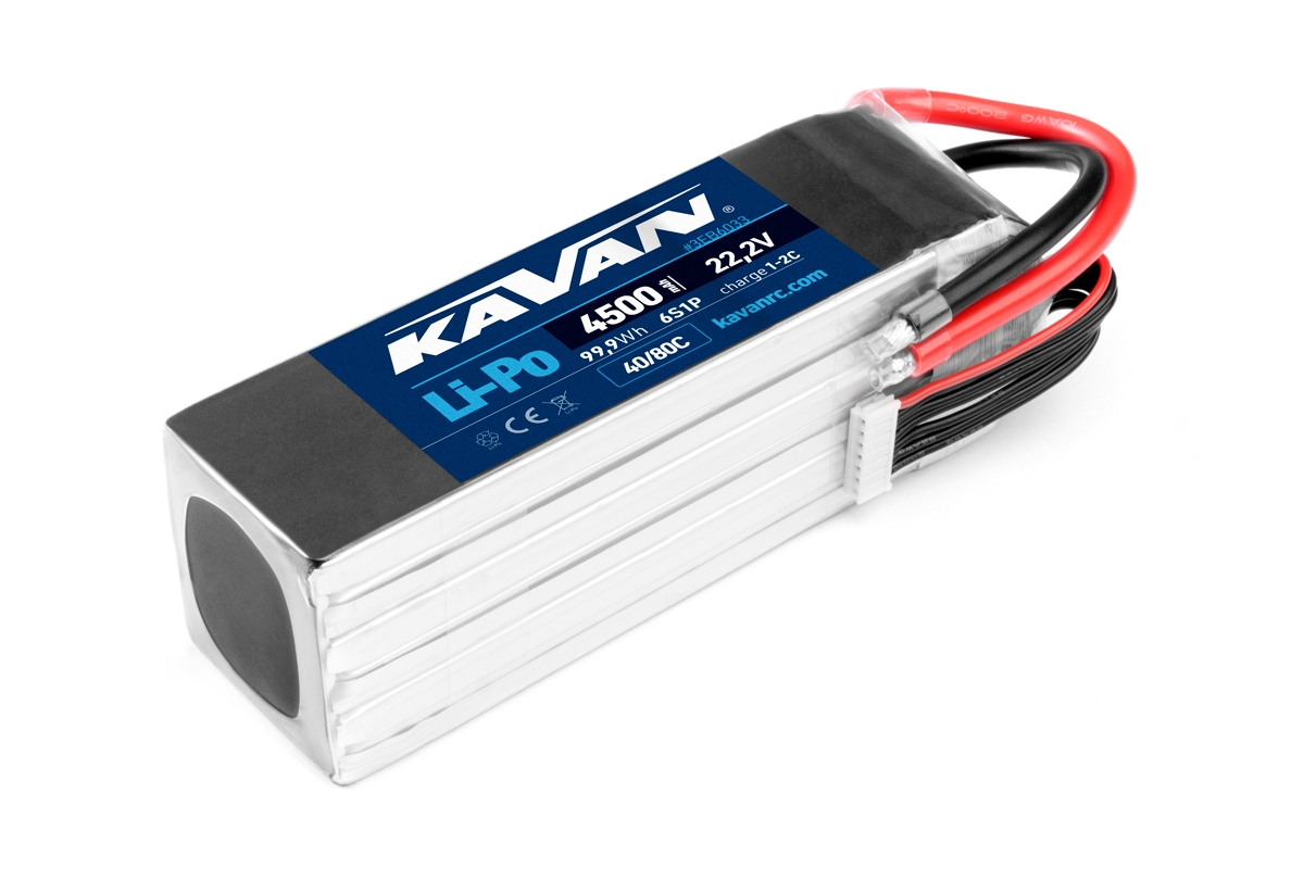 Levně Li-Pol 4500/6čl. 40C KAVAN Air pack (nahrazuje FOXY G3)