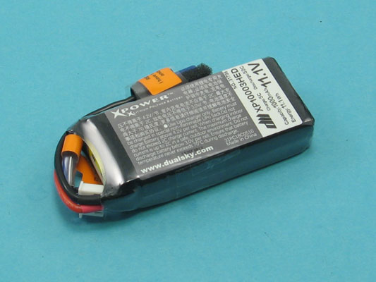 Levně Li-Pol 1000/3čl. 50C HED Dualsky Xpower