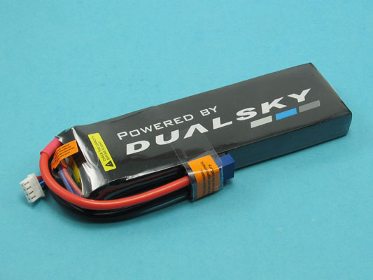 Li-Pol 3300/3čl. 50C HED Dualsky Xpower