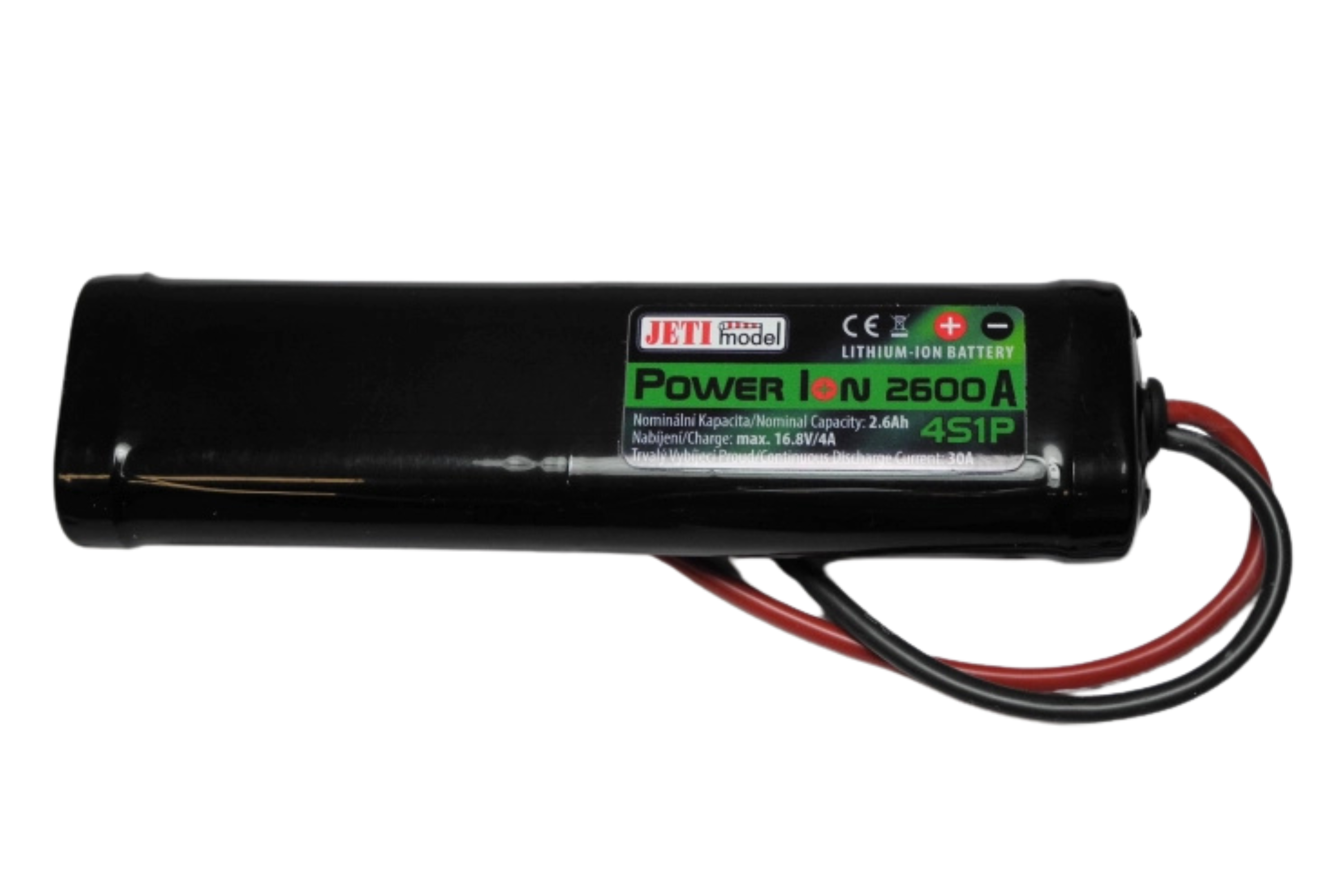 JETI Power Ion 2600A mAh 4S1P proud 30A long