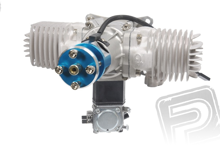 Motor GP 76 ccm včetně tlumiče a příslušenství