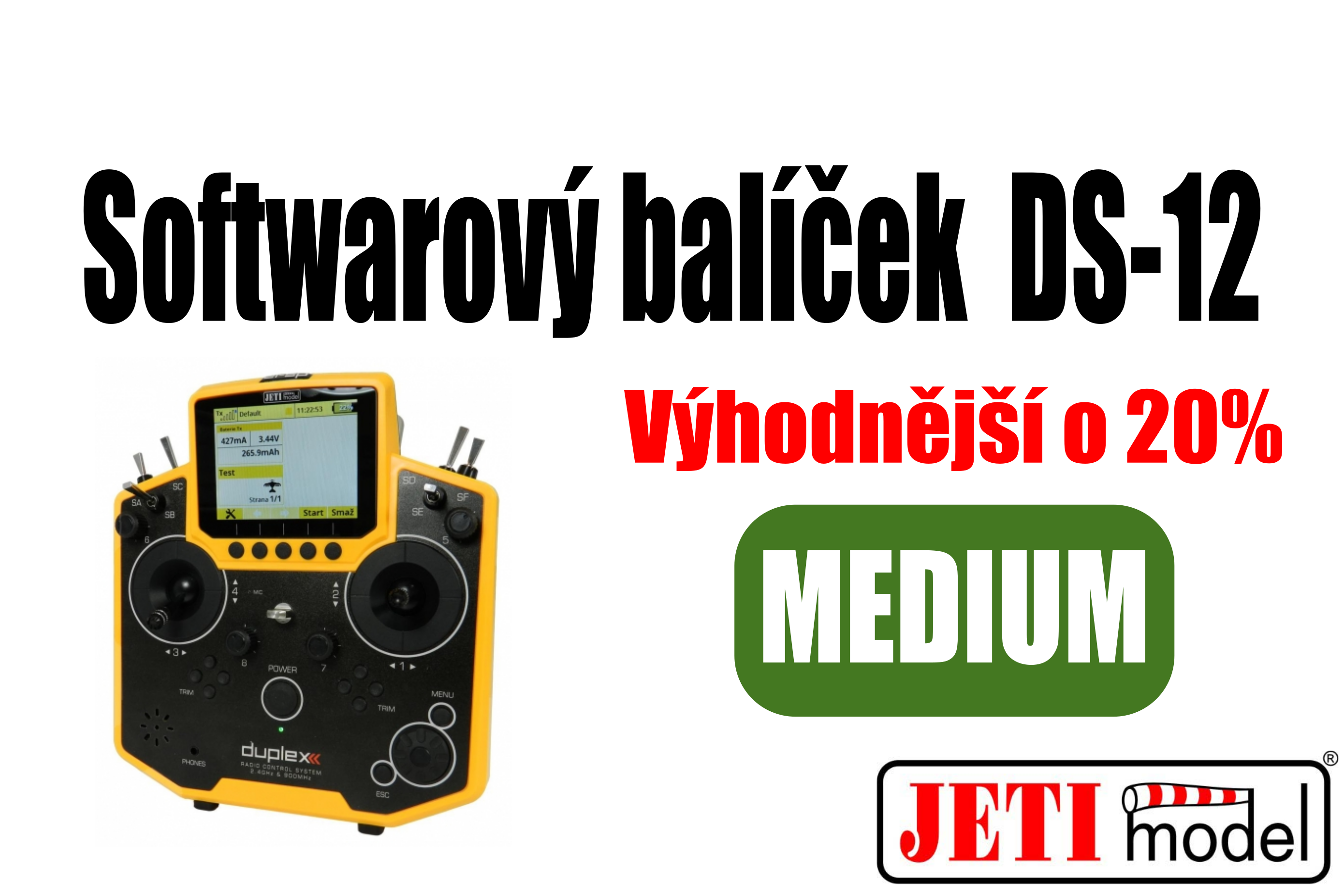 Levně DS-12 MEDIUM Baliček modulů sleva 20%