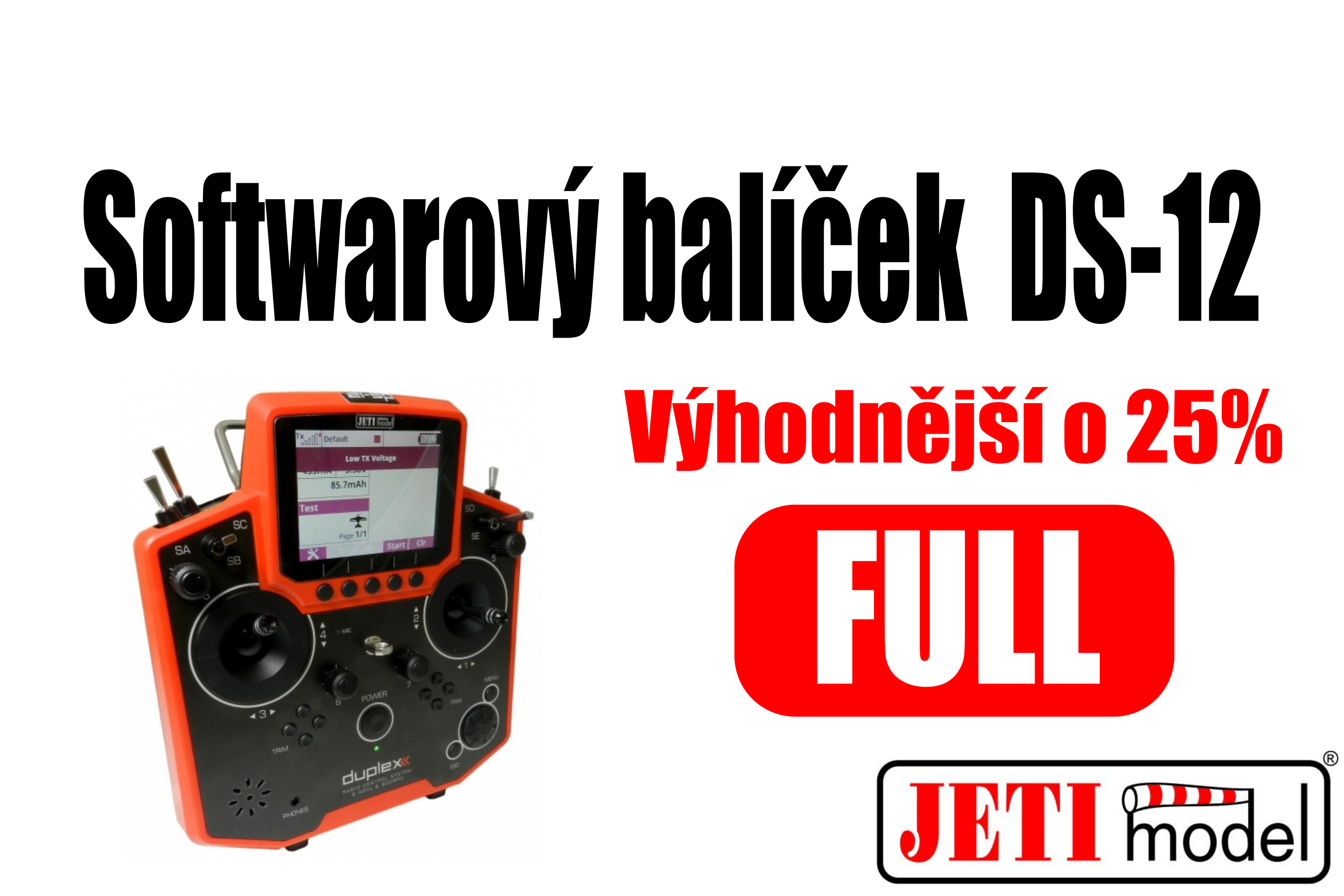 Levně DS-12 FULL Baliček modulů sleva 25%