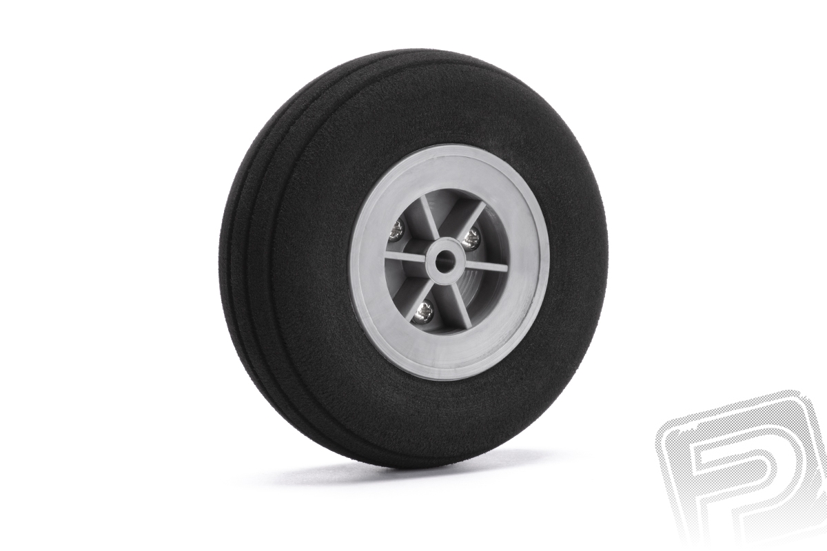 Kolo 130 mm mechové Deluxe s drážkami 2 ks