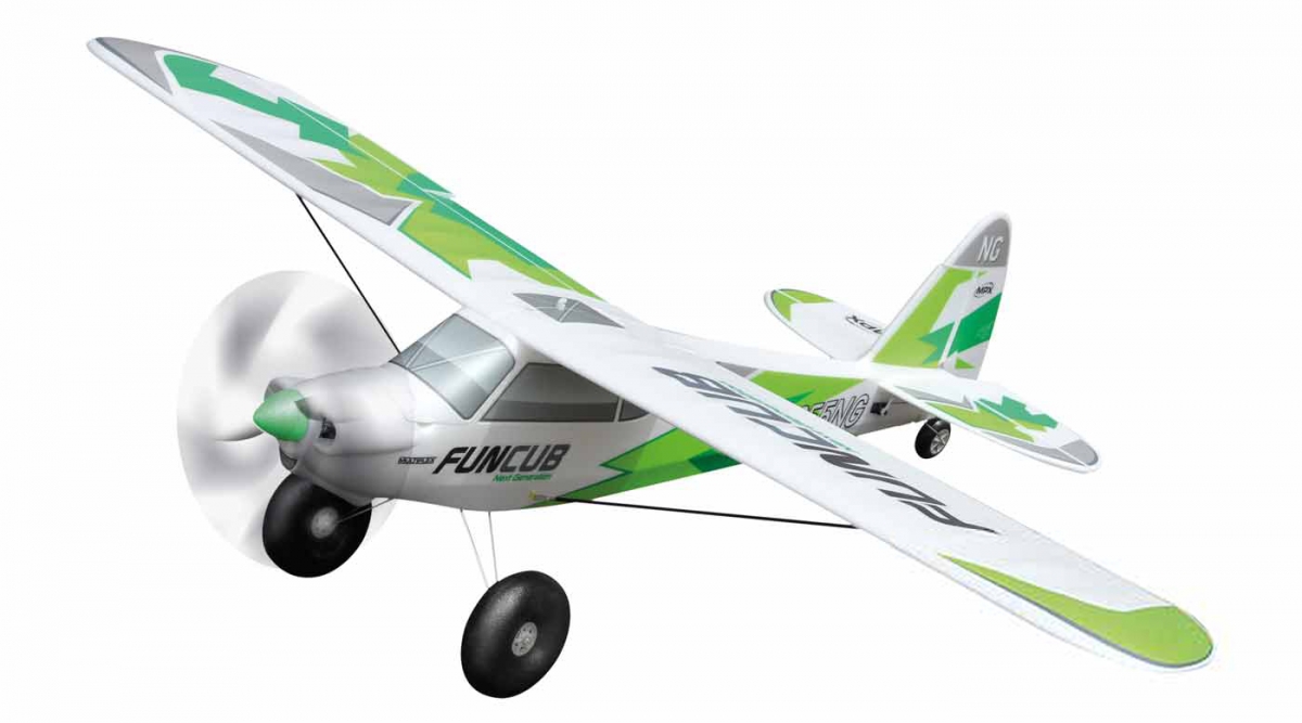 FUNCUB NG Multiplex 1410mm KIT - zelená