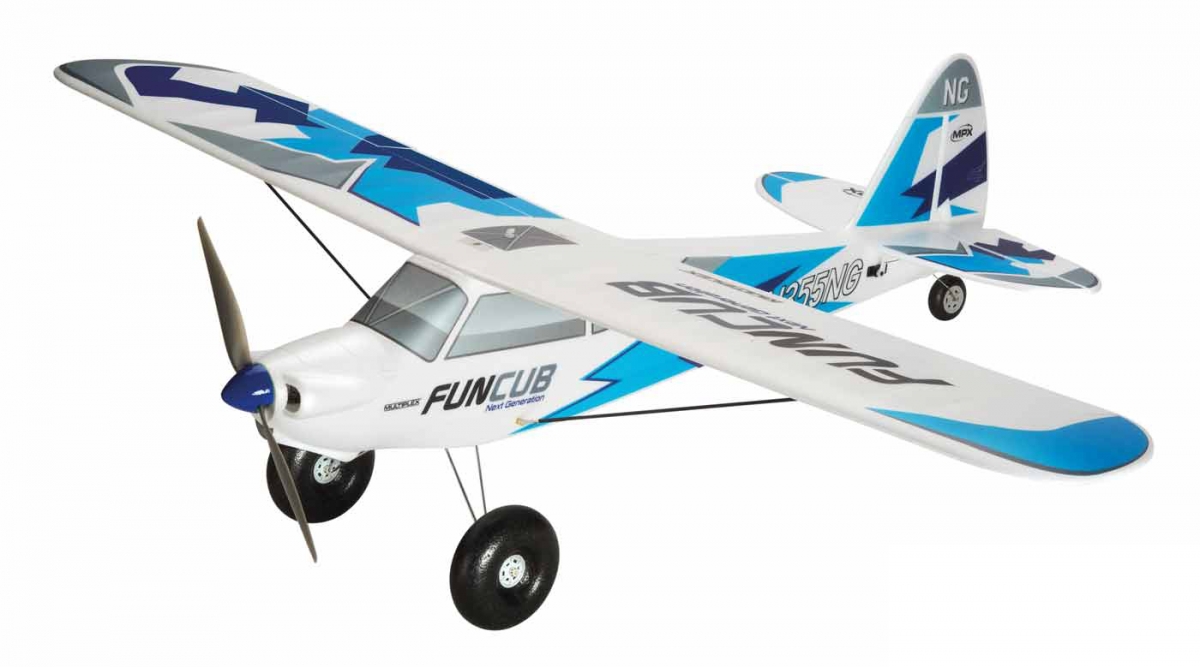 FUNCUB NG Multiplex 1410mm KIT - modrá