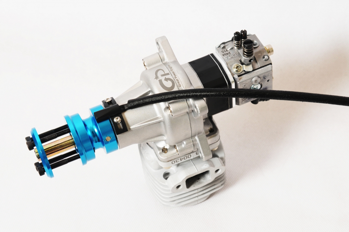 Motor GP 38ccm včetně tlumiče a příslušenství