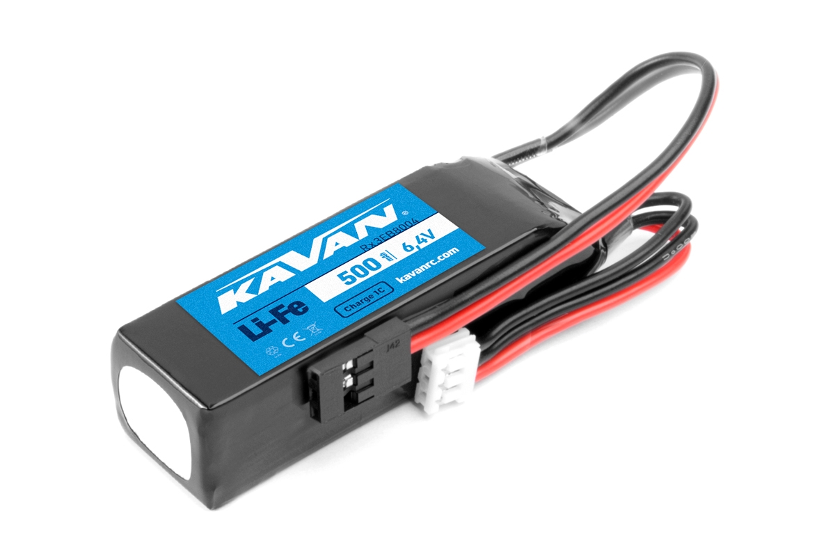 KAVAN Li-Fe 500 mAh/6,4V RX přijímačová