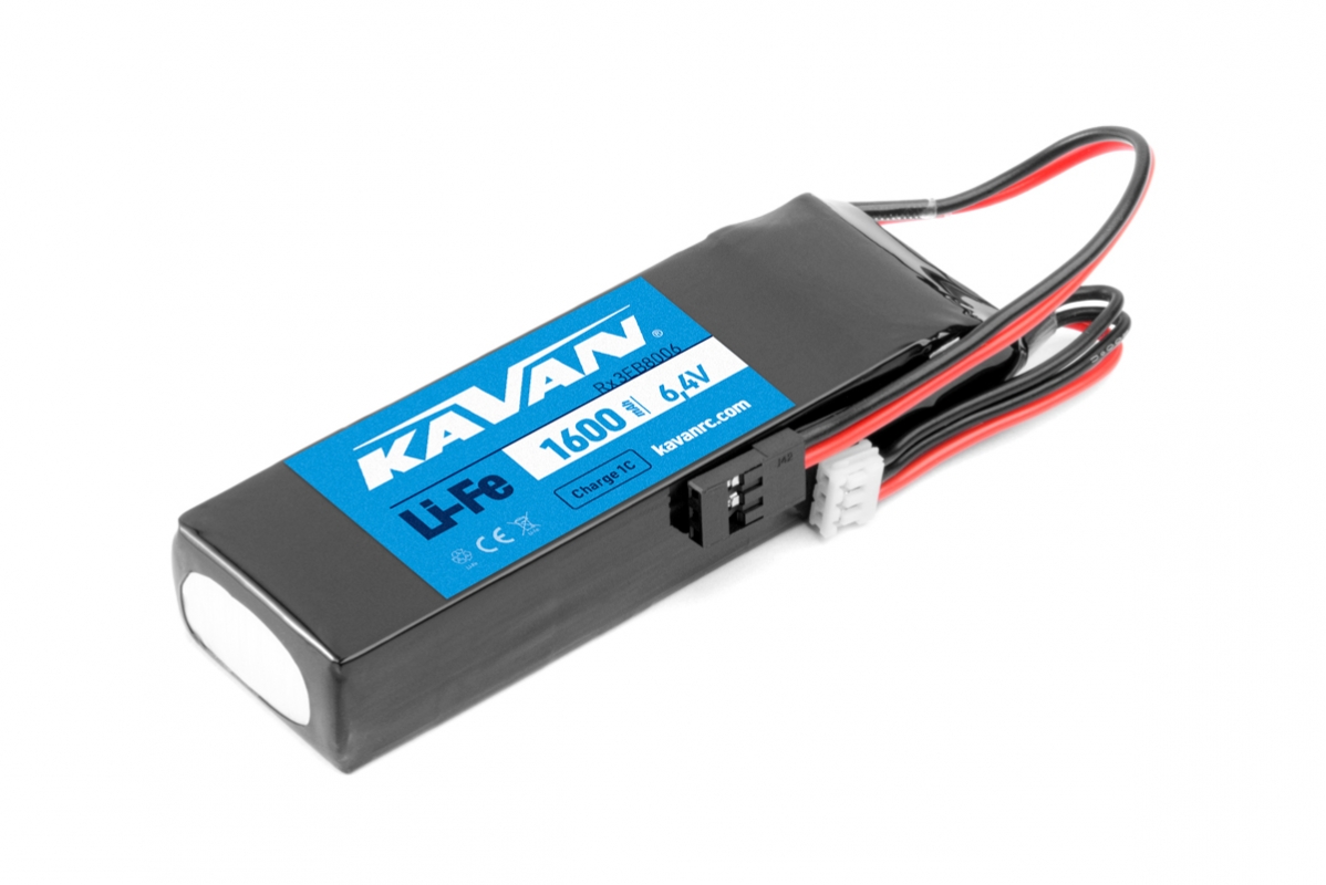 KAVAN Li-Fe 1600 mAh/6,4V RX přijímačová
