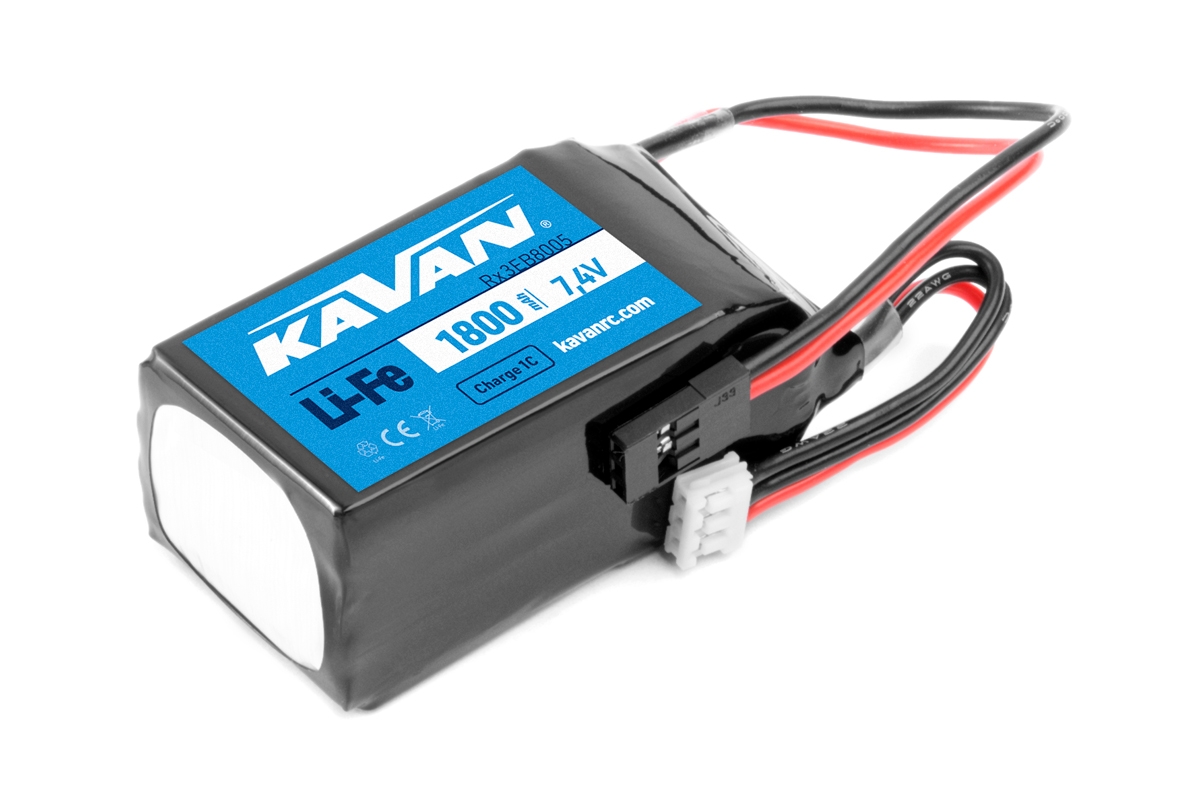 KAVAN Li-Fe 1800 mAh/6,4V RX přijímačová