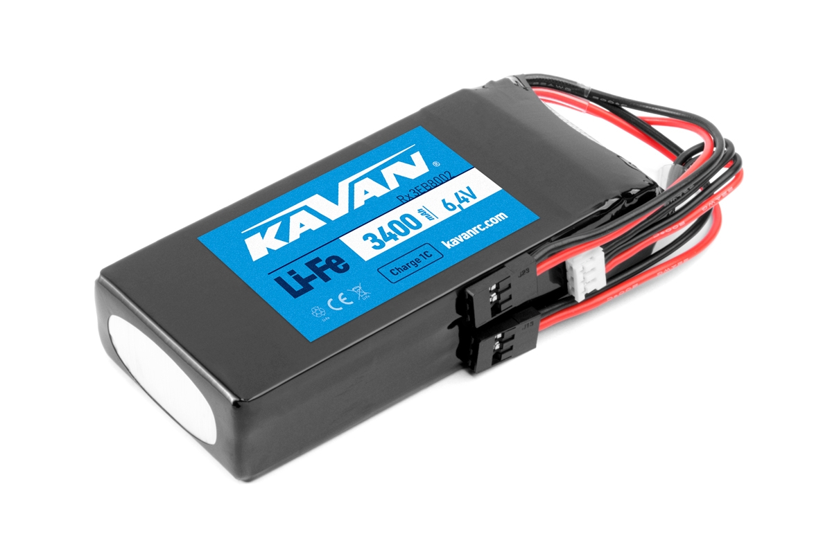 KAVAN Li-Fe 3400 mAh/6,4V RX přijímačová