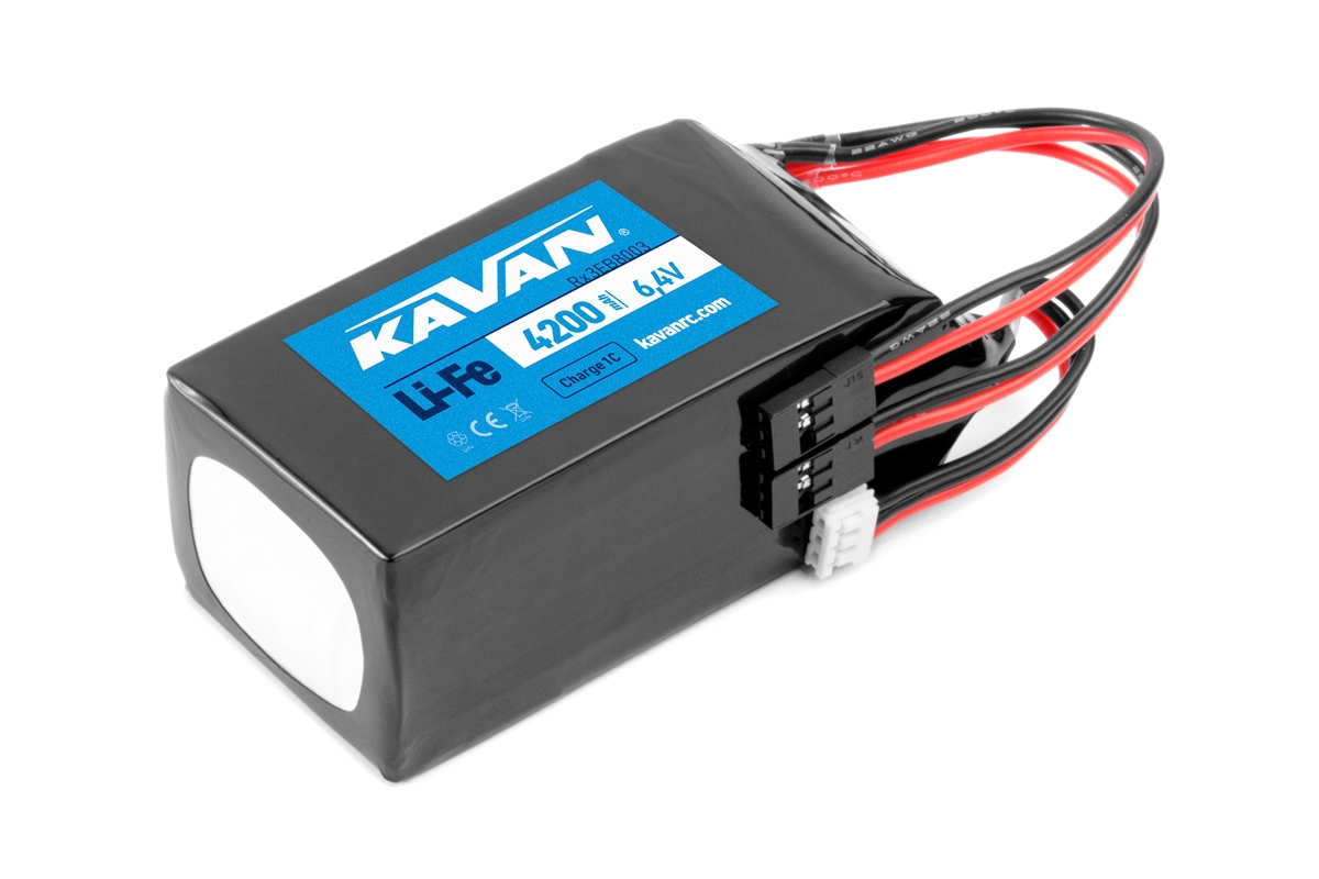 KAVAN Li-Fe 4200 mAh/6,4V RX přijímačová