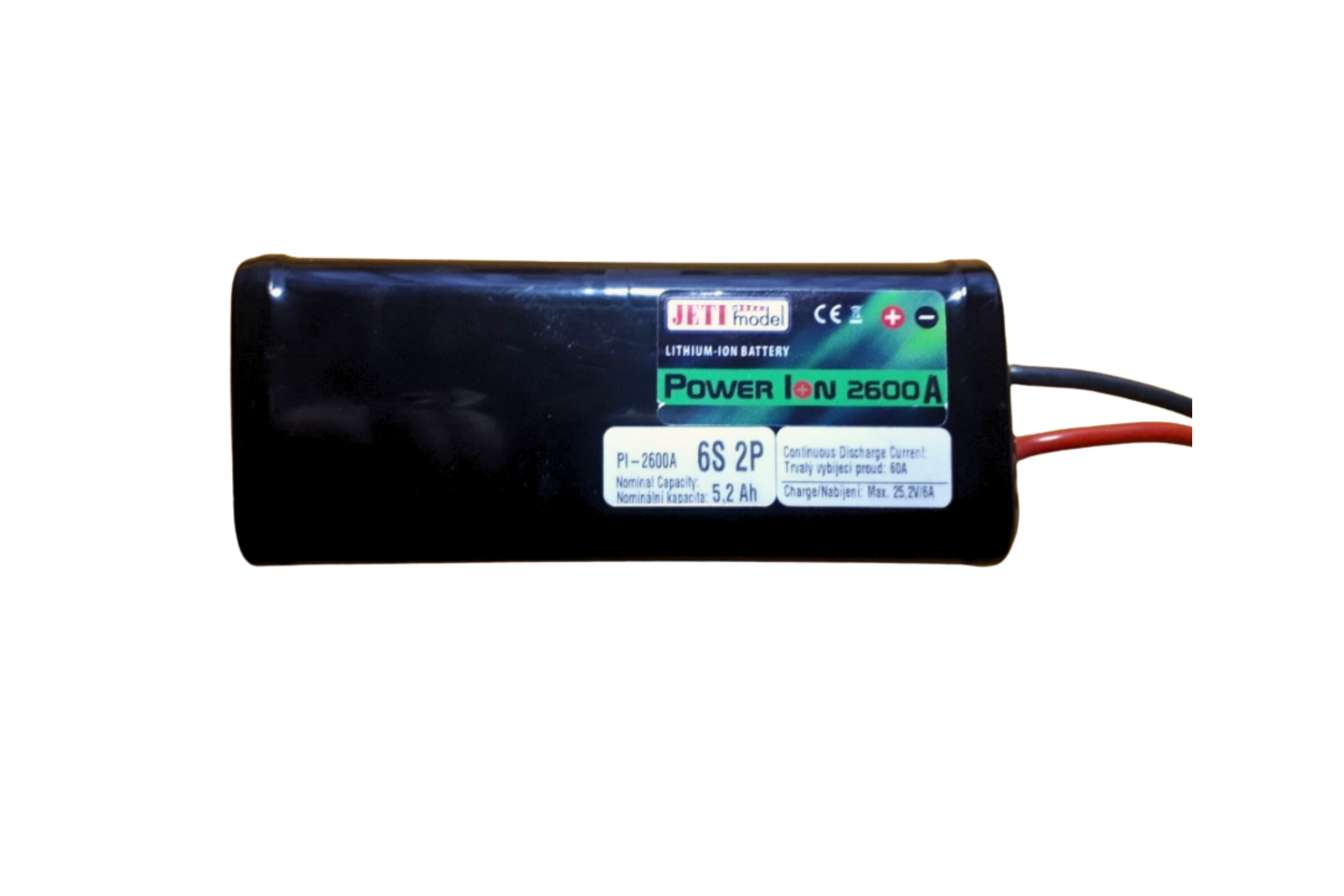 JETI Power Ion 2600A mAh 6S2P (5,2Ah) proud60A