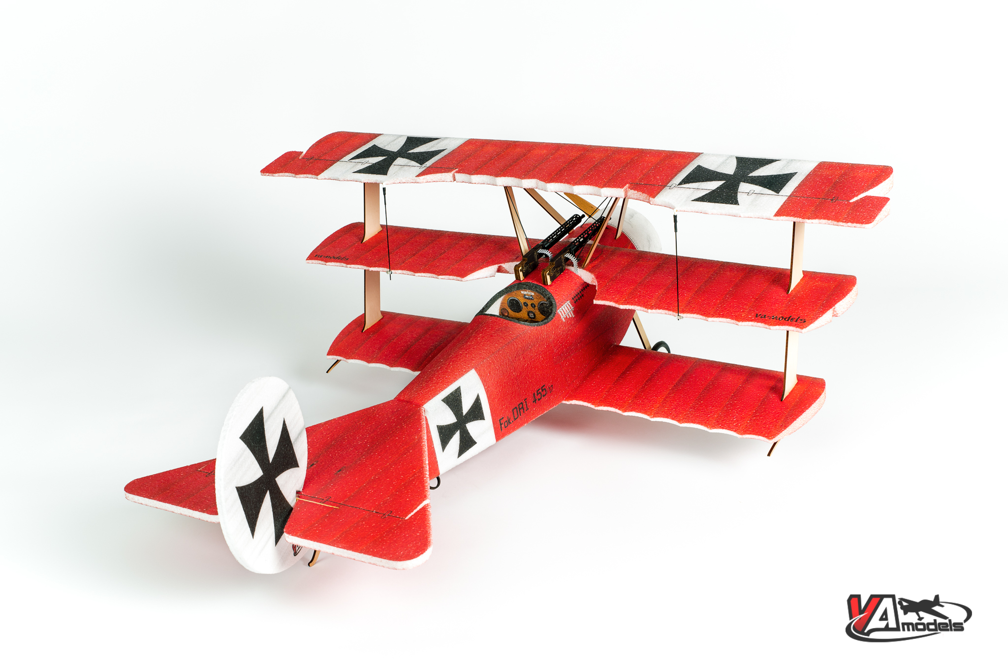 FOKKER DR.1 Kit - červená