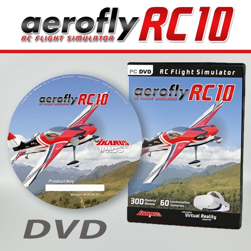 Levně Aerofly RC10 na DVD pro Win8.1/10/11