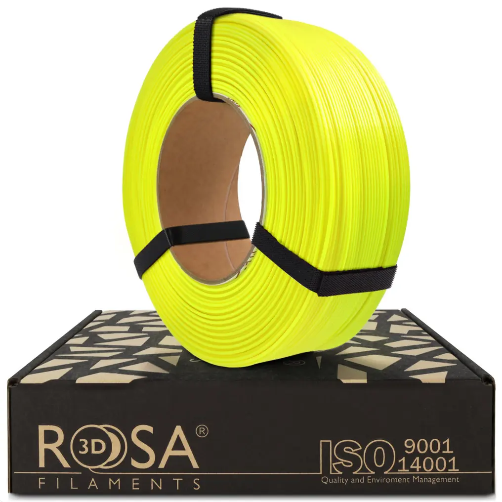 ROSA PET-G Standard ReFill Neonová Žlutá