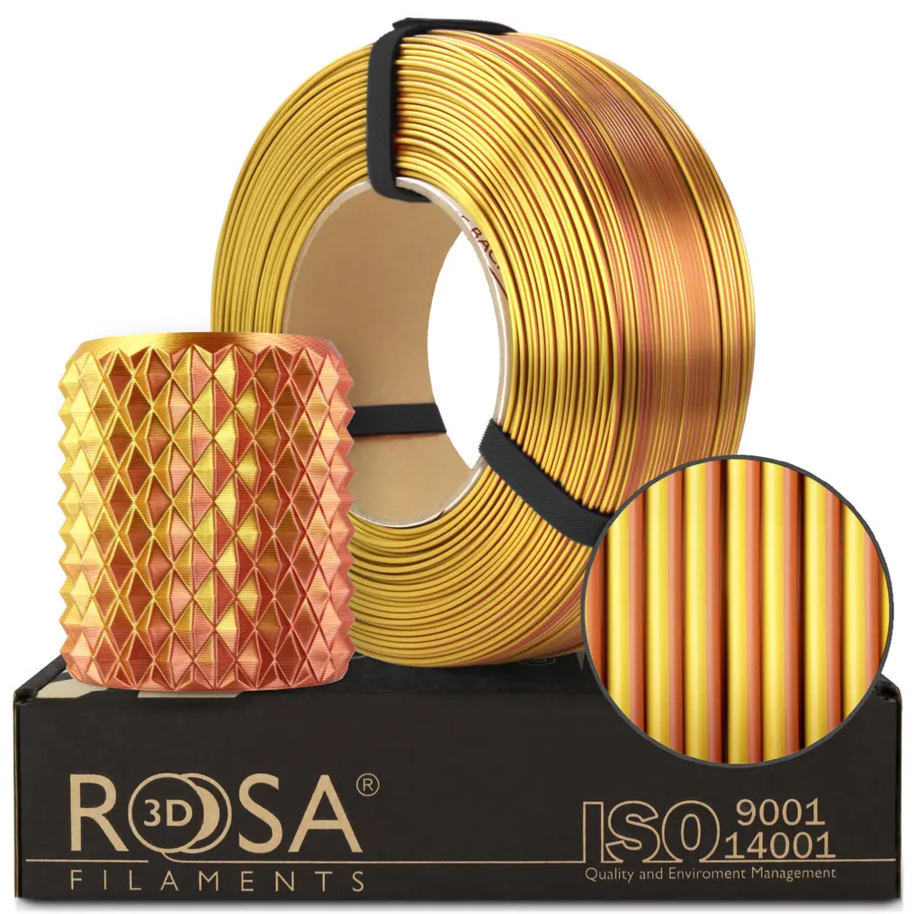 ROSA PLA ReFill Magic Silk zlato-měděný