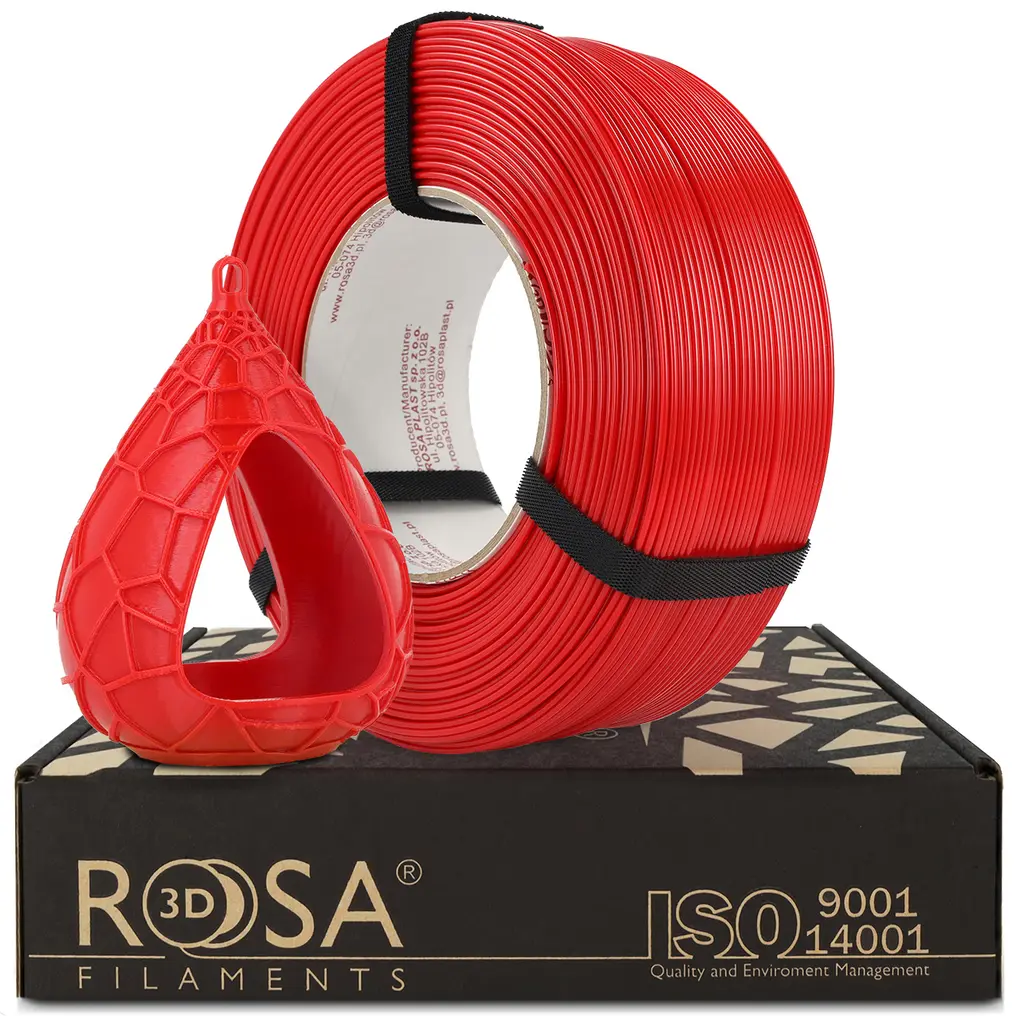 ROSA PET-G Standard ReFill Červená