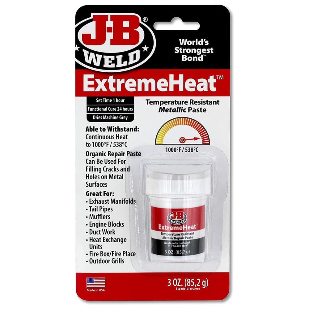 J-B WELD ExtremeHeat opravná epoxidová pasta s odolností do 538°C 85g