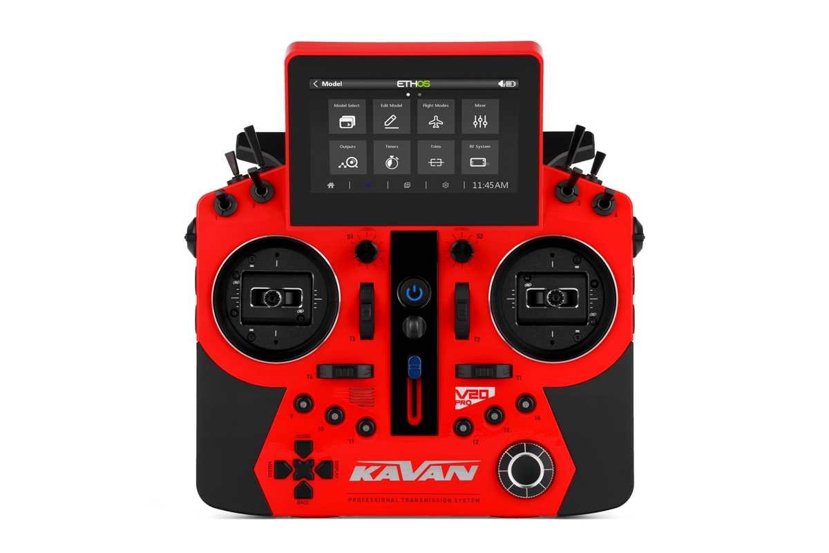 Vysílač KAVAN V20 Pro - červený