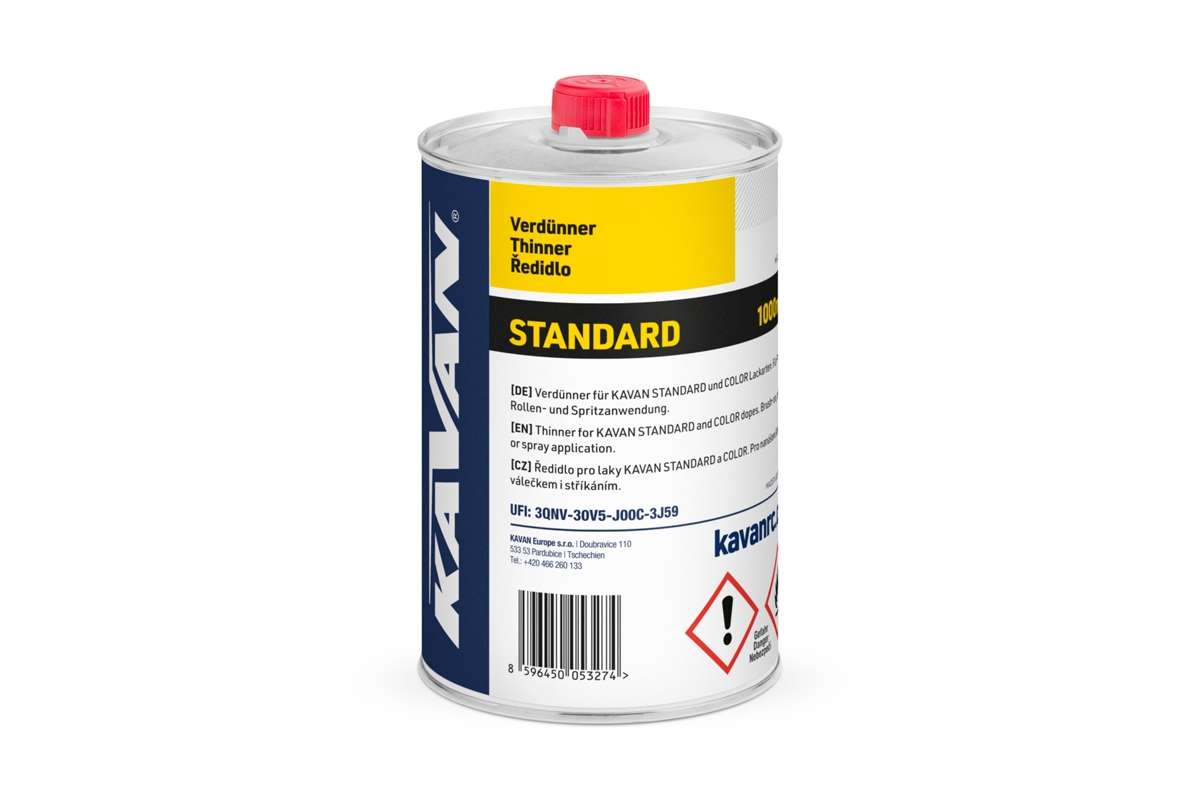 Levně KAVAN ředidlo STANDARD 1000ml