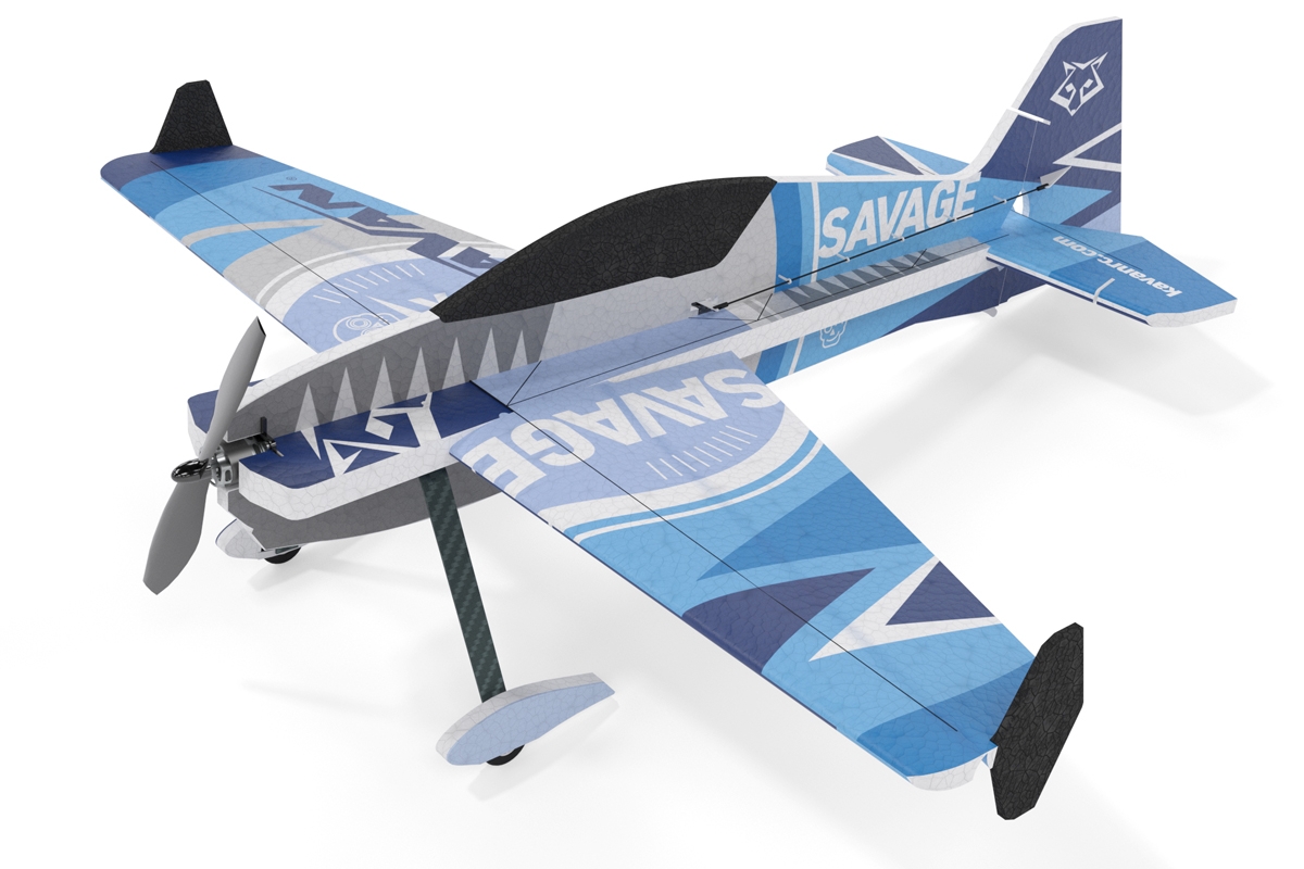 Levně KAVAN Savage MINI 1000mm Kit - modrá