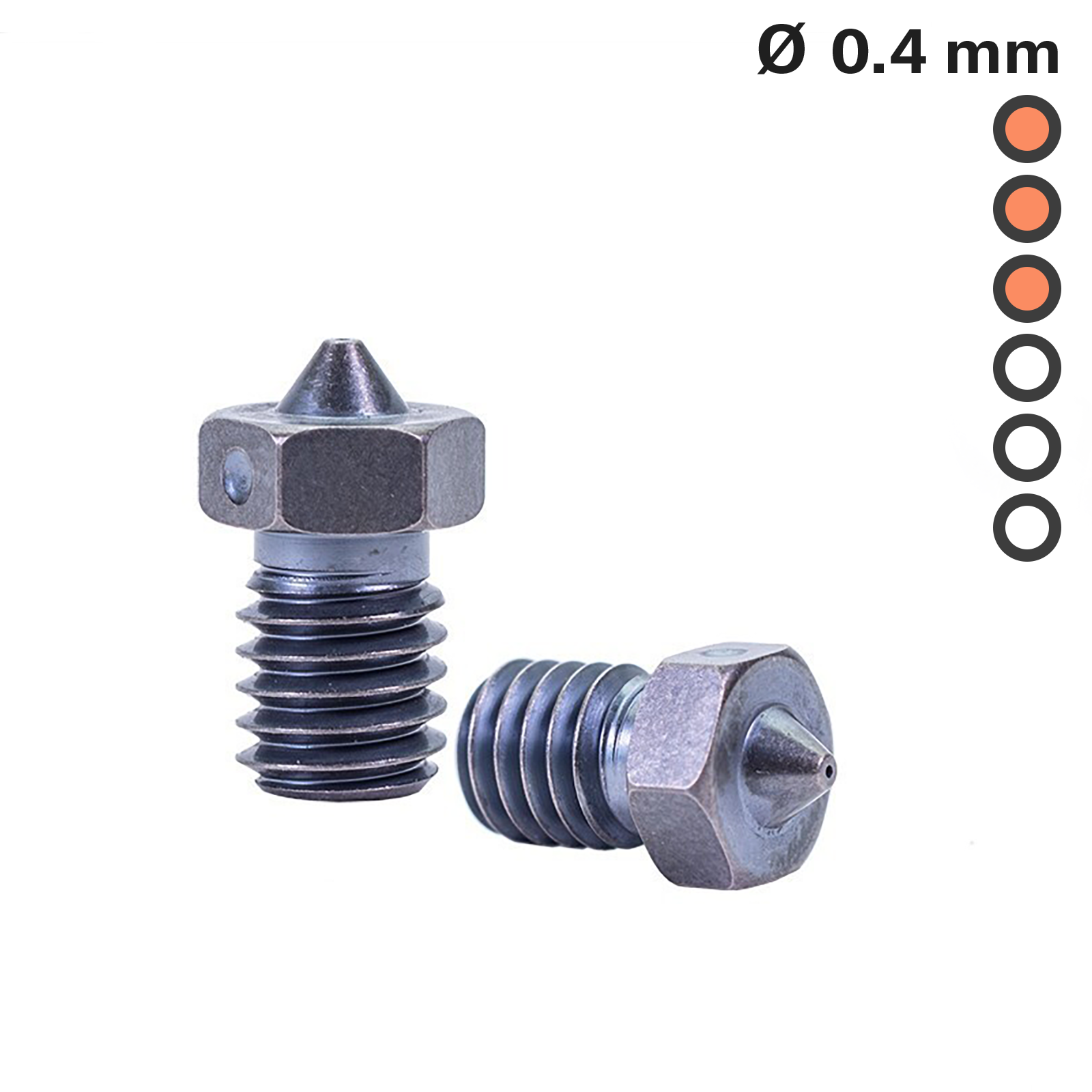 Levně Tryska X E3D V6 0,4 mm