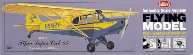 Piper Super Cub 610 mm Guillow