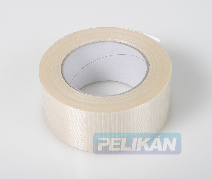 Skelná páska 50mm křižná vlákna Tornádo (50 m)