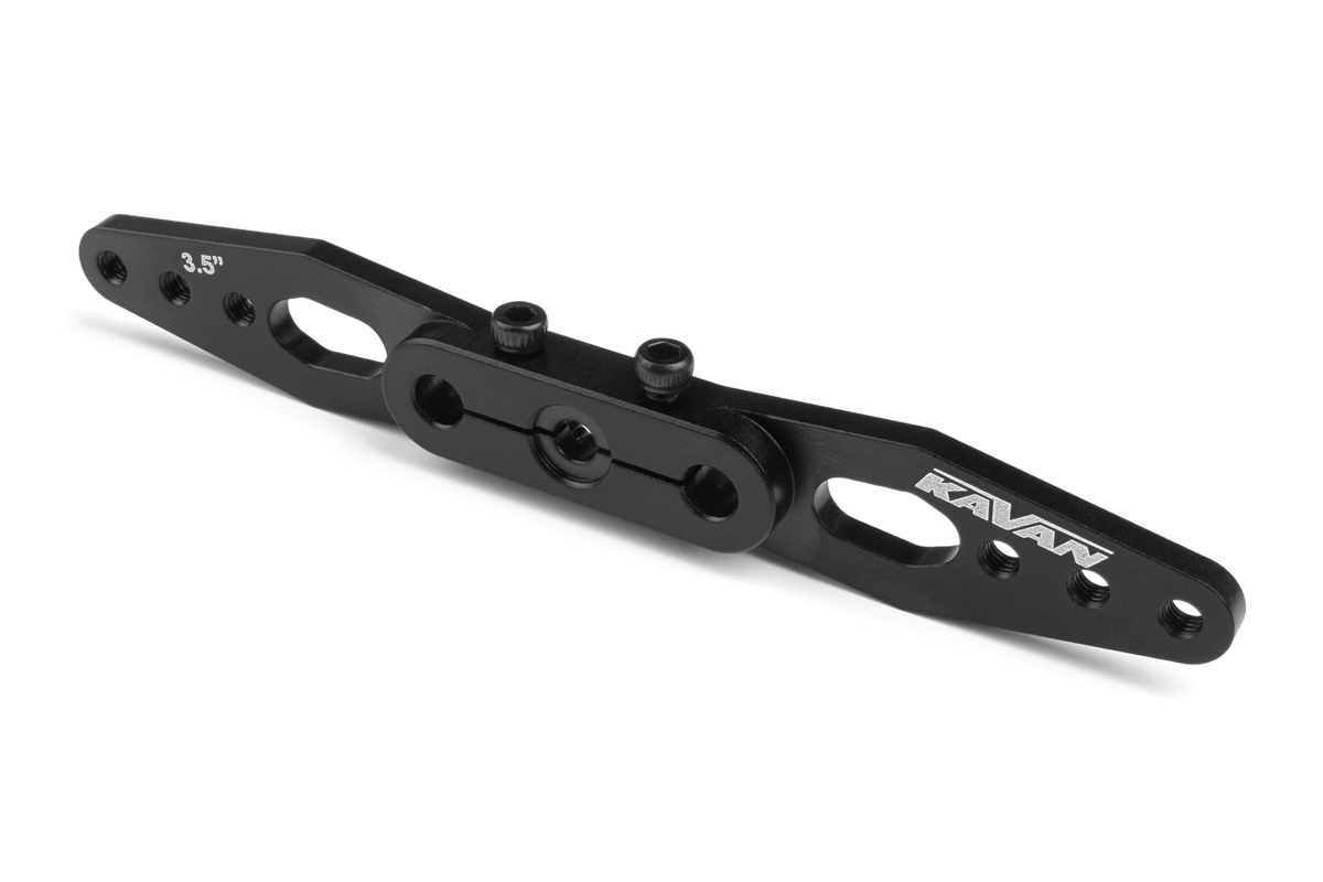 Servo páka 89mm oboustranná 25z černá