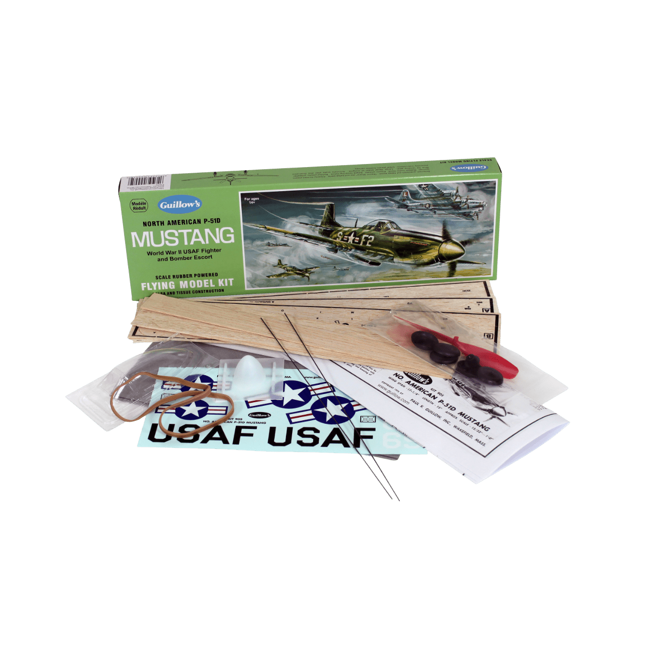 P-51D Mustang 432 mm Guillow