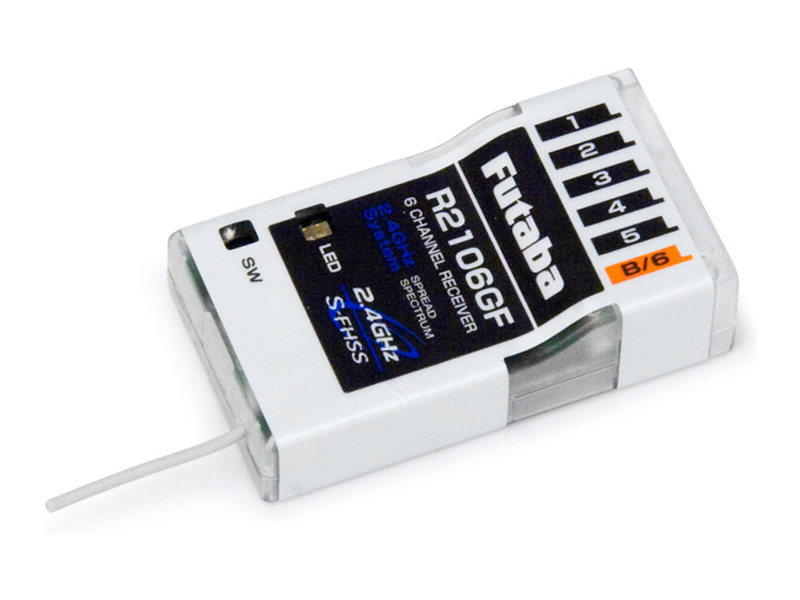 Přijímač R2106GF 2,4 Ghz FHSS/S-FHSS Futaba