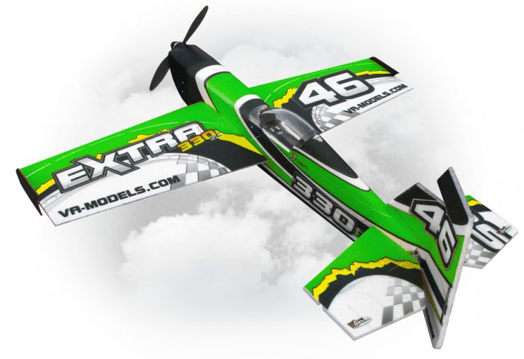 EXTRA 330SC zelená EPP ARF