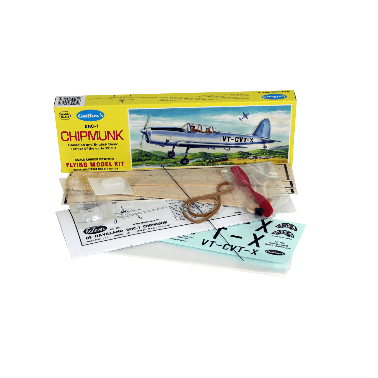 DeHaviland Chimpunk 432 mm Guillow