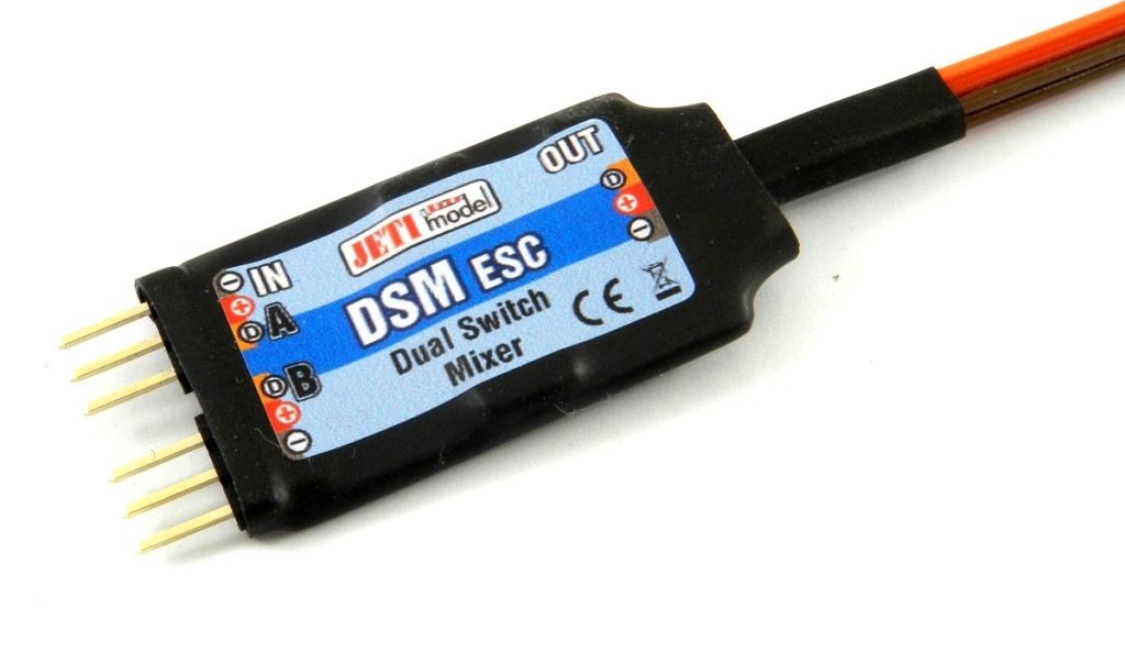 Levně DSM ESC - Dual switch mixer