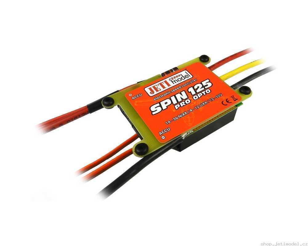 SPIN 125 PRO opto regulátor JETI