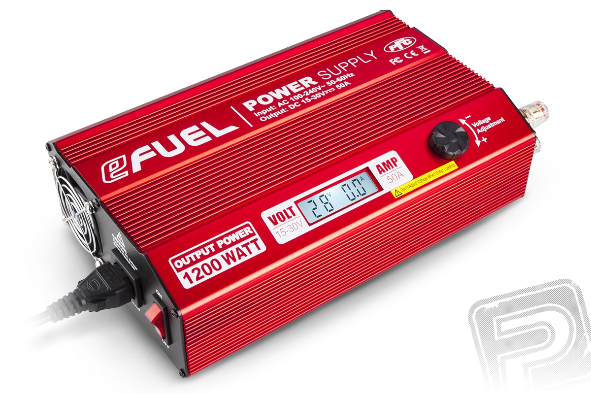 Levně eFuel 1200W/50A spínaný zdroj 15-30 V